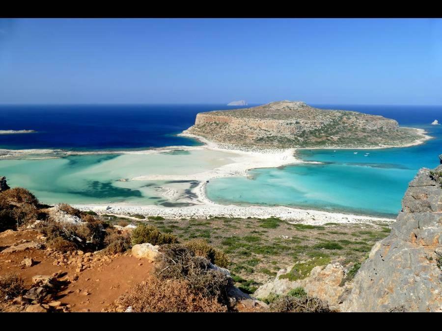 Balos Residence Private Pool Seafront Seaview Kíssamos Exterior foto